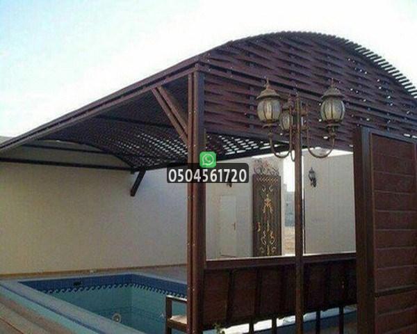 مظلات تغطية مسابح