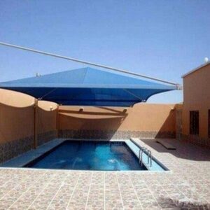 أنواع مظلات المسابح