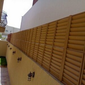 خطوات تركيب سواتر خشبية