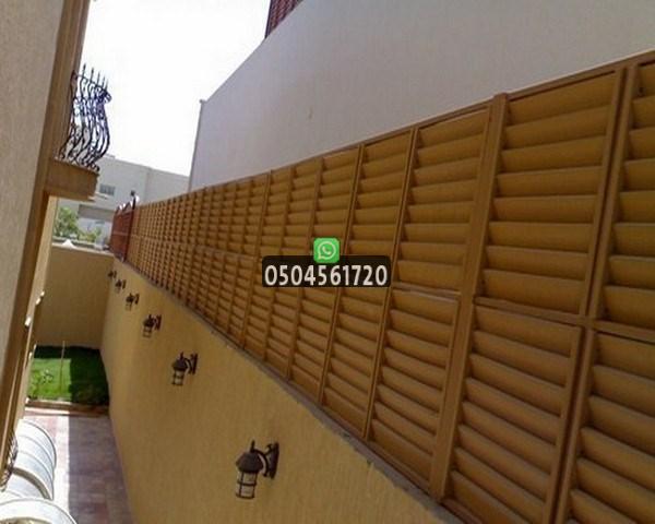 خطوات تركيب سواتر خشبية