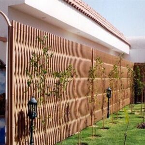 تركيب السواتر الخشبية