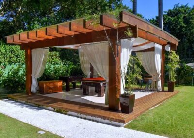 صيانة برجولات الخشب