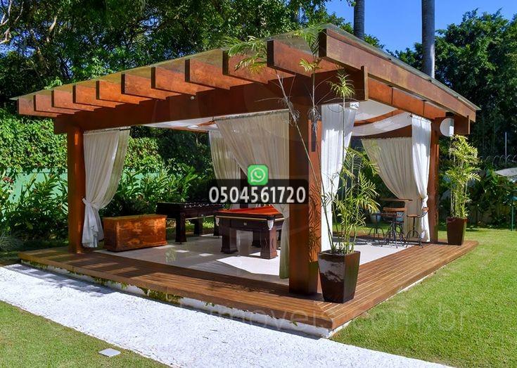 صيانة برجولات الخشب