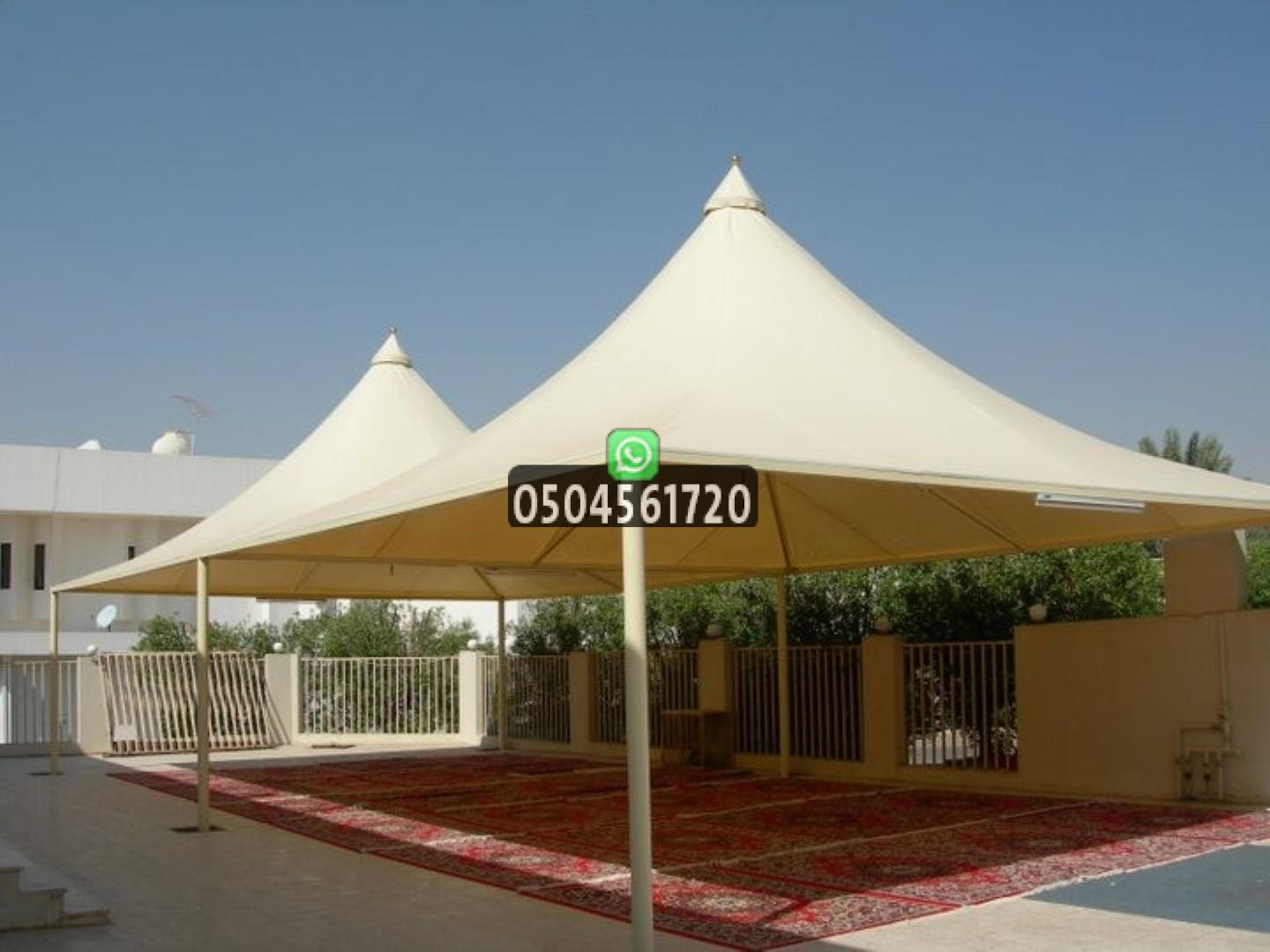 مظلات مساجد بجدة