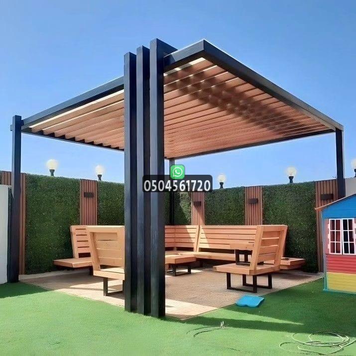 أسعار برجولات الجلسات الخارجية في جدة