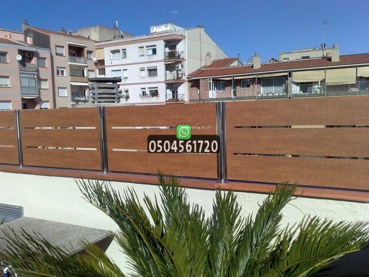 تركيب سواتر خشب فخمة في جدة