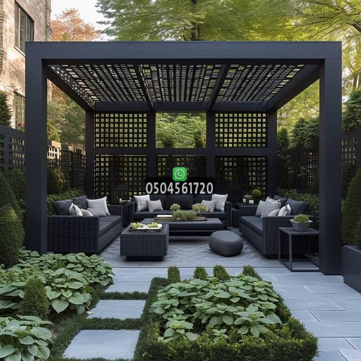 برجولات جلسات خارجية في جدة