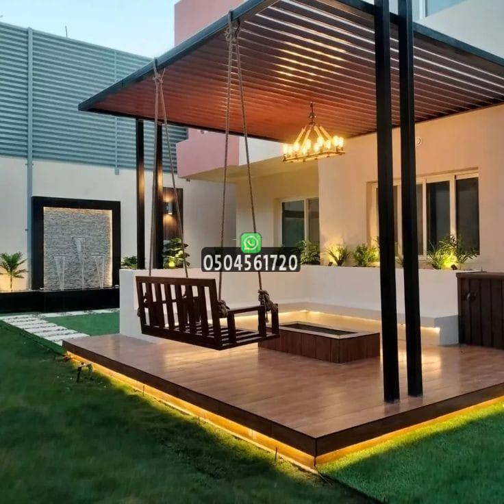 خطوات تركيب برجولات خارجية