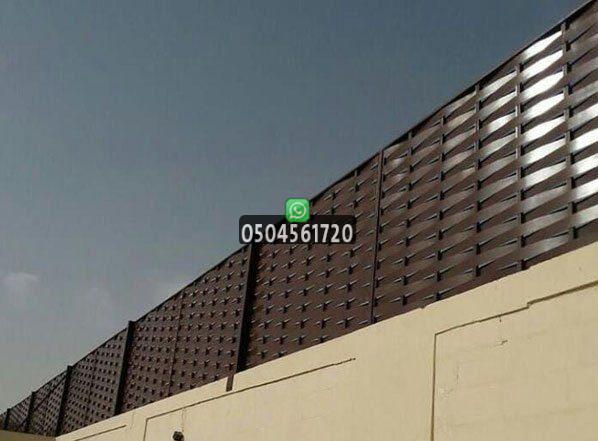 مراحل تركيب السواتر الحديد