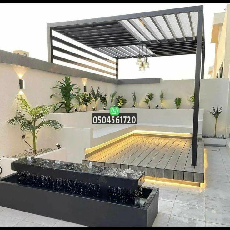 خطوات تركيب الجلسات الخارجية