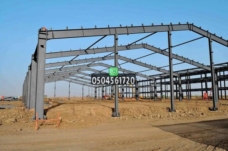 بناء هنجر حديد
