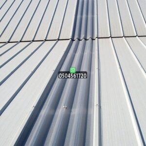 ساندوتش بانل جدة: اسقف ساندوتش بانل عازلة للحراراة